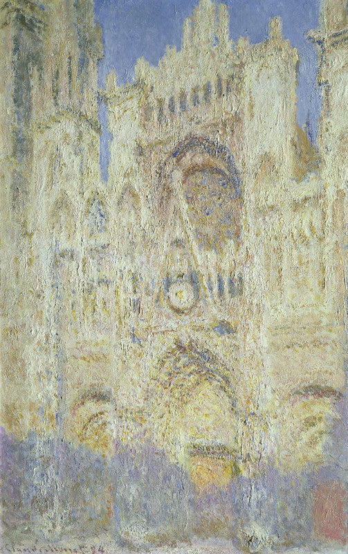 Rouen Cathedral at Sunset