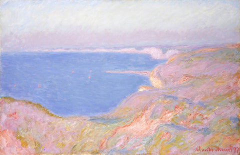 On The Cliffs Near Dieppe, Sunset