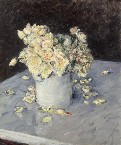 Yellow Roses in a Vase (Roses jaunes dans un vase)
