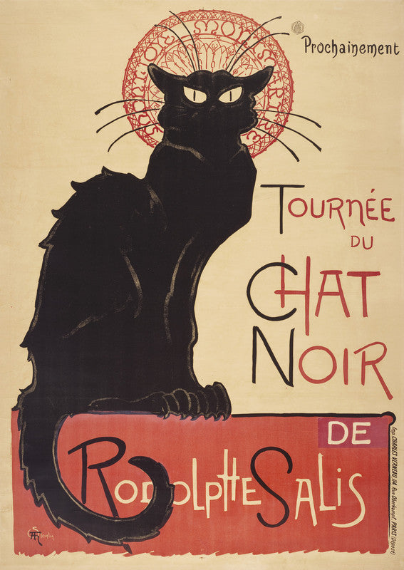 Tournée du Chat Noir de Rodolphe Salis
