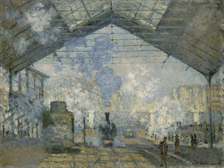 The Gare Saint-Lazare, 1877