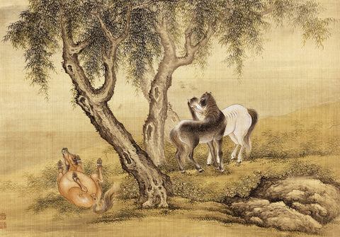 Album of Birds and Animals (Horses)