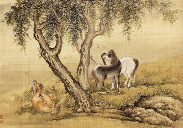 Album of Birds and Animals (Horses)