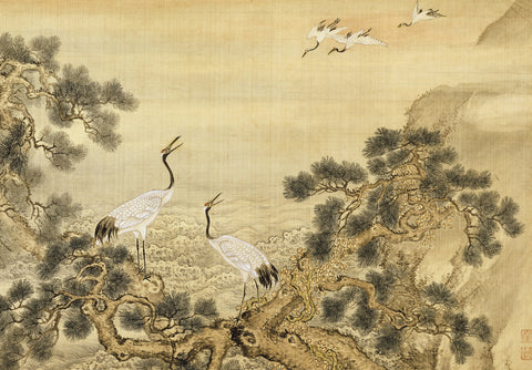 Album of Birds and Animals (Cranes)