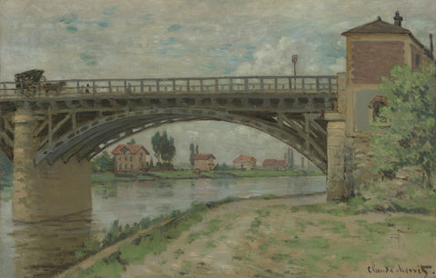 Le Pont dArgenteuil / The Highway Bridge viewed from the Port