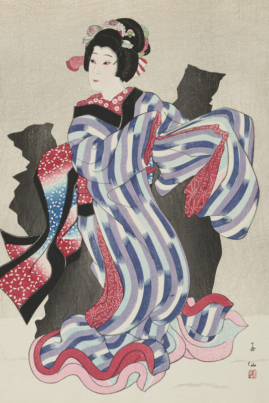 The Actor Nakamura Jakuemon III as Oshichi