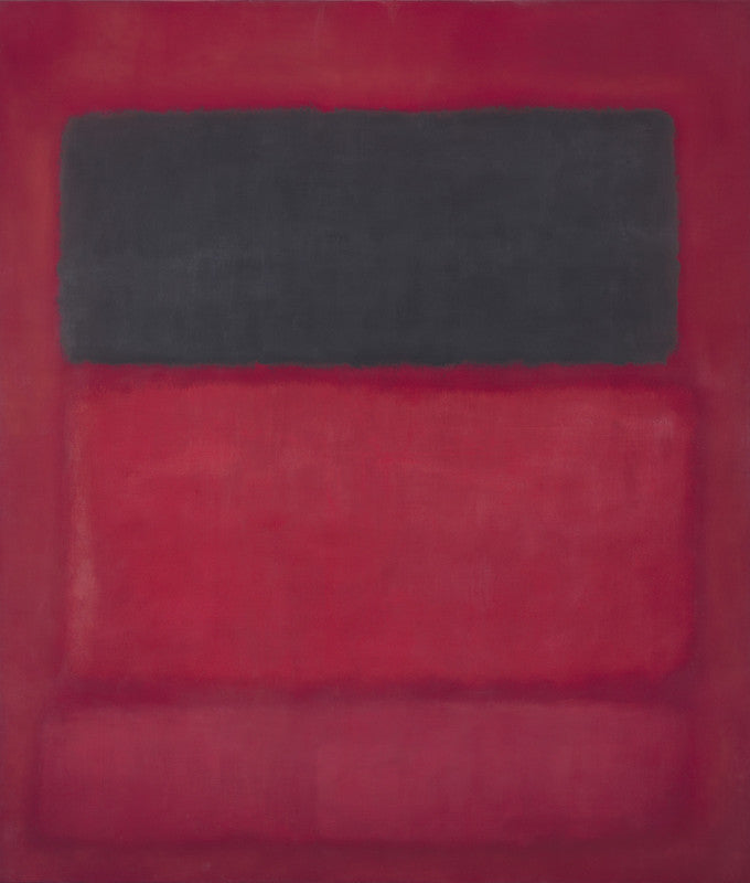Black Over Reds (Black on Red)