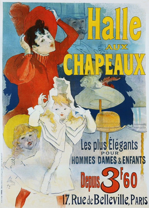 Halle aux Chapeaux Poster
