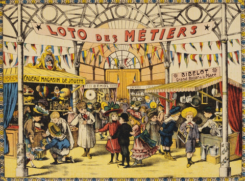 Loto des Metiers Poster