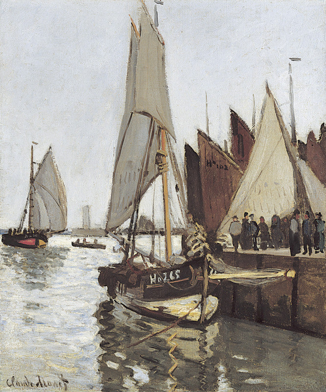Sailboat at Honfleur