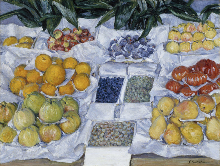 Fruit Displayed on a Stand
