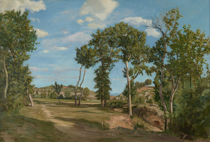 Landscape by the River Lez
