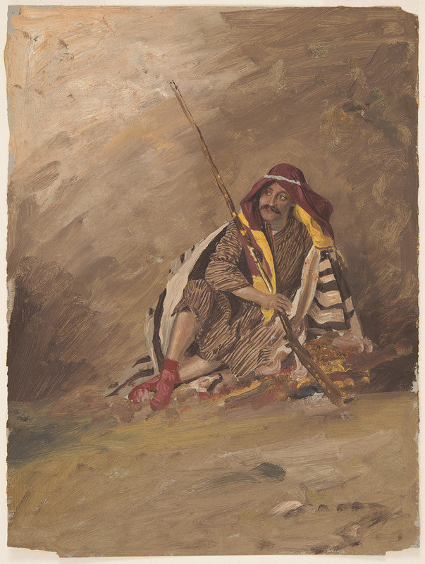Seated Bedouin