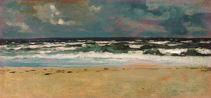 Sandy Beach with Breakers