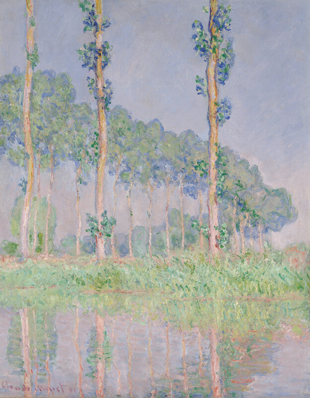 Poplars, Pink Effect