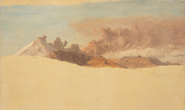 Cotopaxi Erupting, Viewed from Quito, Ecuador